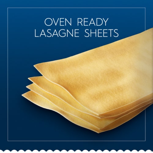 Barilla Oven-Ready Lasagne Kosher Certified Pasta Made with Durum Wheat Semolina Perspective: top