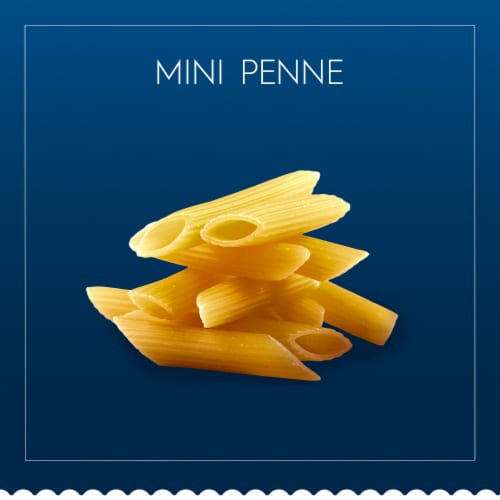 Barilla Mini Penne Pasta, Quality Non-GMO and Kosher Certified Pasta Perspective: top