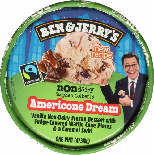 Ben & Jerry's® Americone Dream® Non-Dairy Frozen Dessert Perspective: top