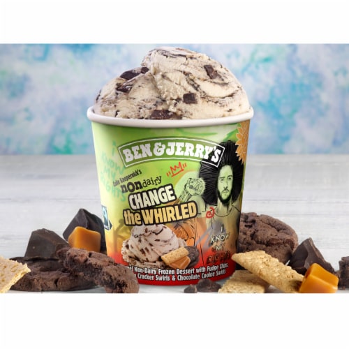Ben & Jerry's Colin Kaepernick's Change the Whirled Non-Dairy Frozen Dessert Perspective: top