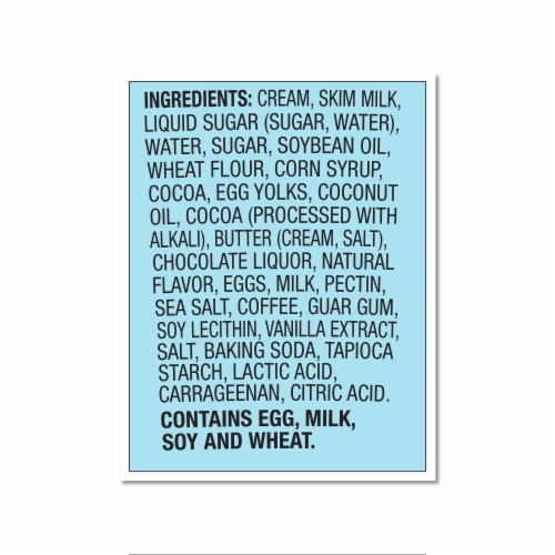 Ben & Jerry's Topped Tiramisu with Fudge Swirls Pint Perspective: top