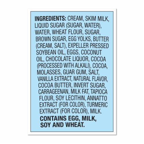 Ben & Jerry's Chocolate Chip Cookie Dough Ice Cream Pint Perspective: top