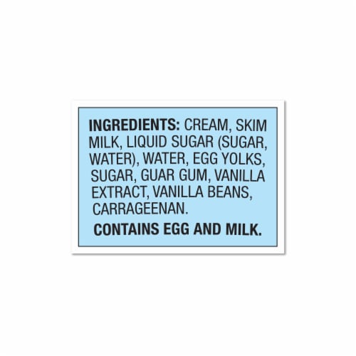 Ben & Jerry's Non-GMO Vanilla Ice Cream Perspective: top