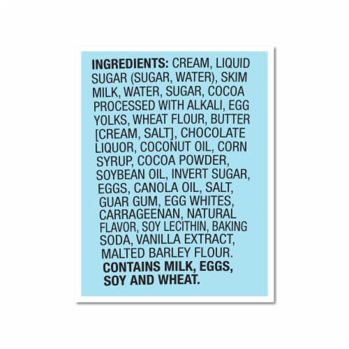 Ben & Jerry's Brownie Batter Core Ice Cream Perspective: top
