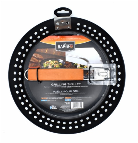 Mr. Bar-B-Q Non-Stick Skillet With Removable Handle Perspective: top