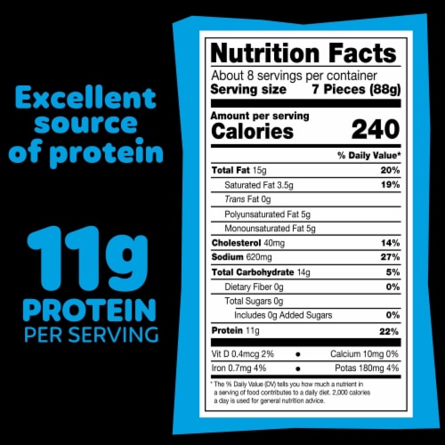 Pilgrim's Pride Popcorn Chicken Popcorn Perspective: top