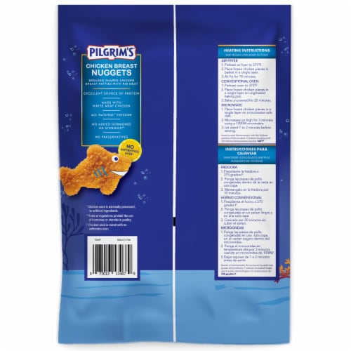 Pilgrim's® Ocean Adventures Chicken Breast Nuggets Perspective: top