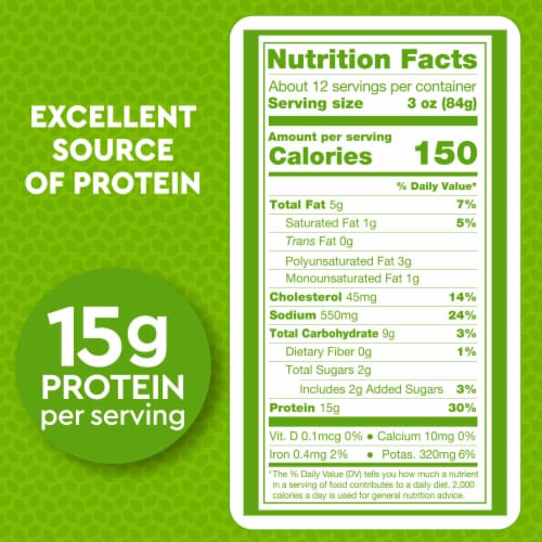 Just Bare Fully Cooked Bnls Sknl Lightly Breaded Chicken Breast Bites Perspective: top