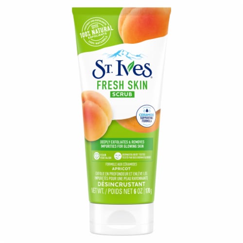 St. Ives® Fresh Skin Apricot Scrub Perspective: top