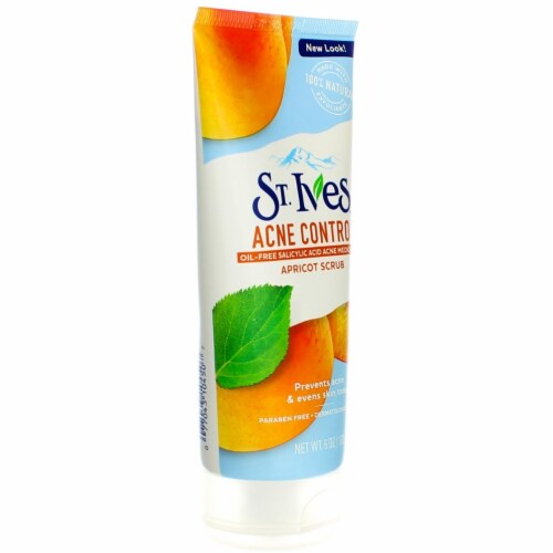 St. Ives® Acne Control Salicylic Acid Apricot Scrub Perspective: top