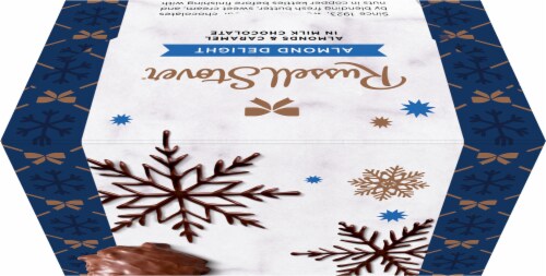Russell Stover® Almond Delights Holiday Chocolate Box Perspective: top
