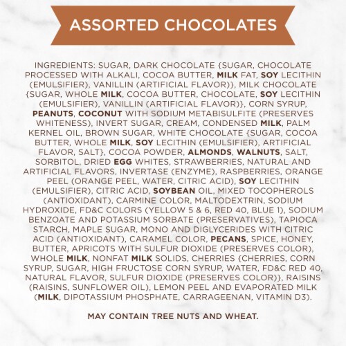 RUSSELL STOVER Christmas Traditional Classic Assorted Milk & Dark Chocolate Gift Tin Perspective: top