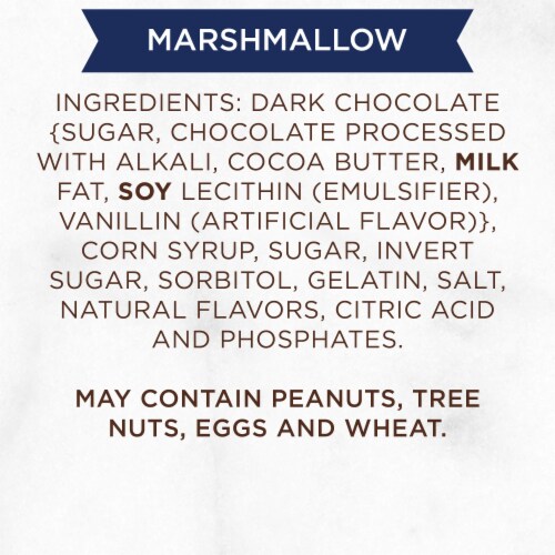 RUSSELL STOVER Halloween Dark Chocolate Marshmallow Pumpkin Perspective: top