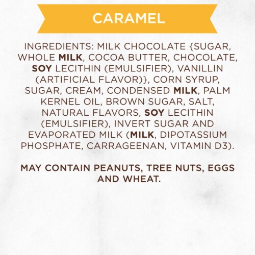 RUSSELL STOVER Halloween Milk Chocolate Caramel Pumpkin Perspective: top