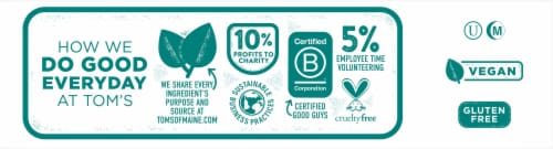 Tom's of Maine Antiplaque & Whitening Peppermint Toothpaste Perspective: top