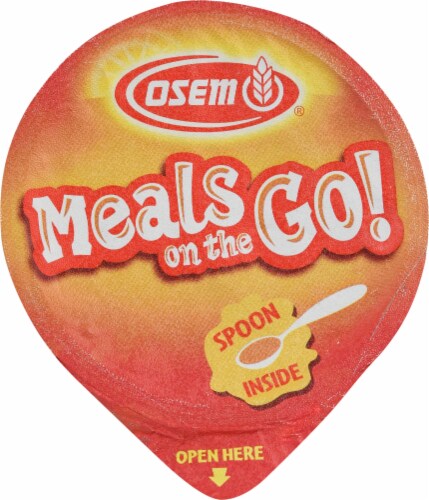 Osem® Couscous & Vegetable Meal Cup Perspective: top
