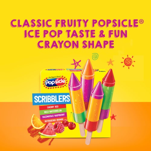 Popsicle Ice Pops Scribblers Perspective: top