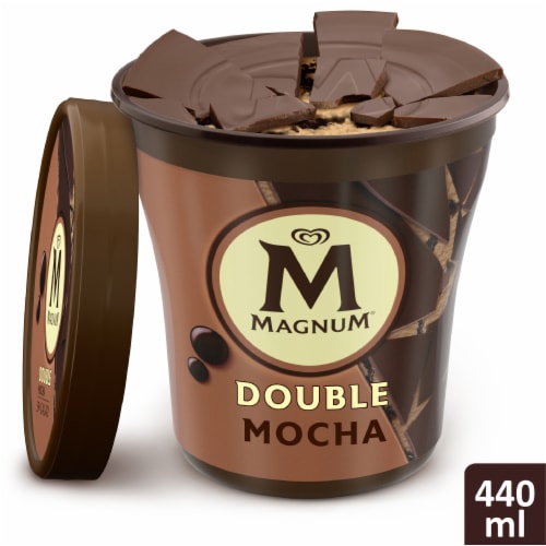 Magnum® Milk Chocolate Double Mocha Ice Cream Perspective: top