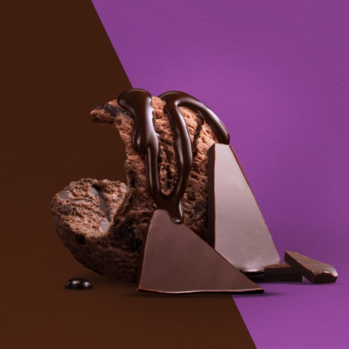 Magnum Double Chocolate & Ganache Ice Cream Perspective: top