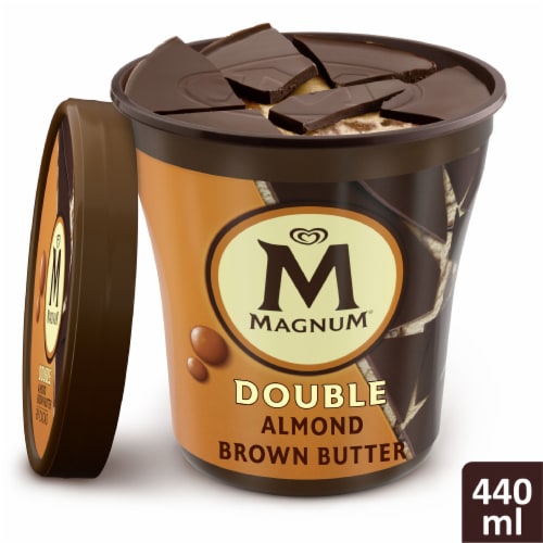 Magnum® Double Almond Brown Butter Ice Cream Perspective: top
