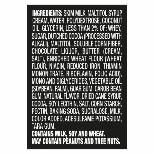 Breyers CarbSmart Mint Fudge Cookie Frozen Dairy Dessert Perspective: top