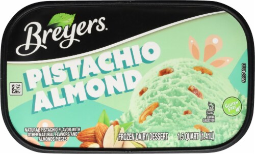 Breyers® Ice Cream Pistachio Almond Perspective: top