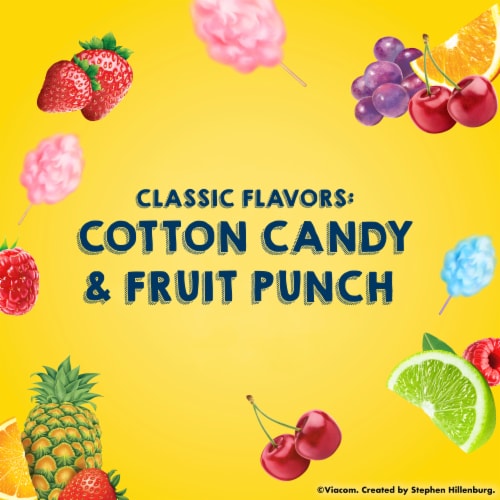 Popsicle Frozen Confection Bars SpongeBob SquarePants Perspective: top