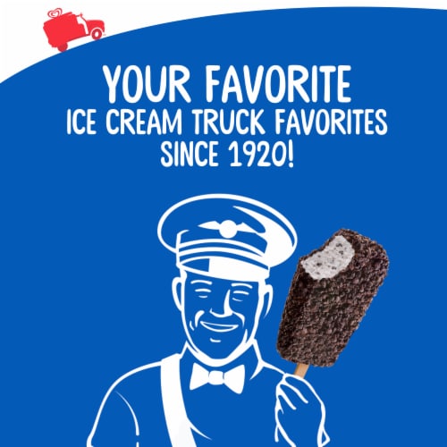 Good Humor Cookies & Cream Frozen Dessert Bar Perspective: top