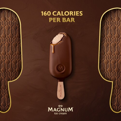 Magnum Mini Double Caramel Ice Cream Bars, 6 ct Perspective: top