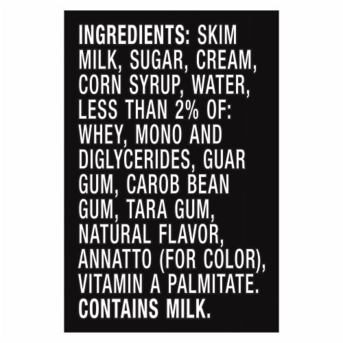 Breyers Extra Creamy Vanilla Frozen Dairy Dessert Tub Perspective: top