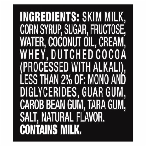 Breyers Vanilla Fudge Twirl Frozen Dairy Dessert Perspective: top