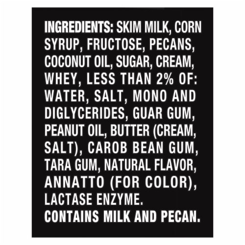 Breyers Butter Pecan Frozen Dairy Dessert Perspective: top