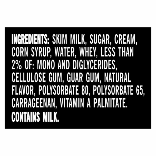 Breyers Natural Vanilla Snack Cups Ice Cream Perspective: top