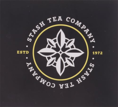 Stash Meyer Lemon Caffeine-Free Herbal Tea Bags Perspective: top