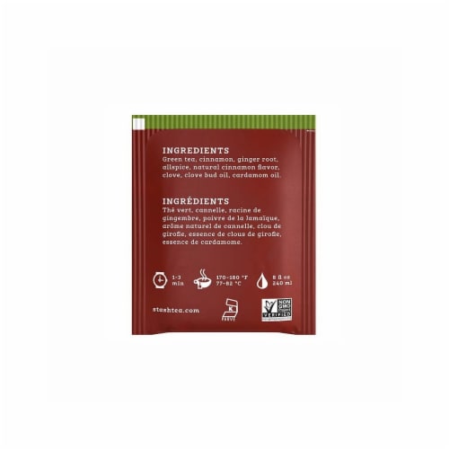 Stash Chai Green Tea Perspective: top