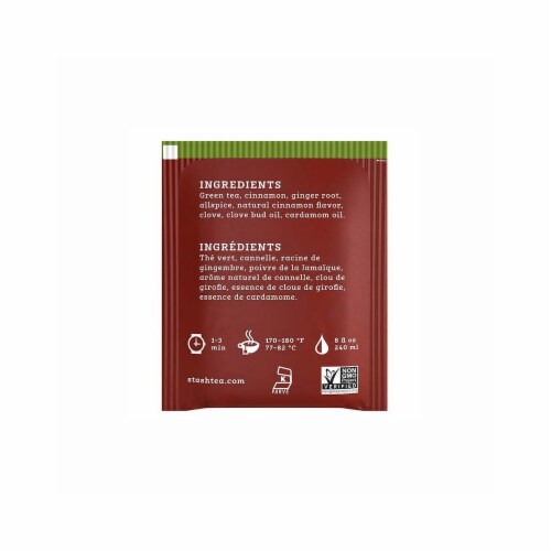 Stash Chai Green Tea Perspective: top