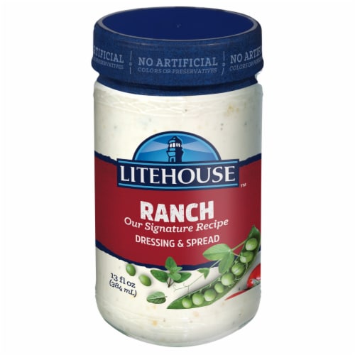 Litehouse™ Signature Recipe Ranch Dressing & Spread Perspective: top