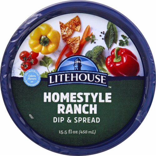 Litehouse™ Homestyle Ranch Dip & Spread Perspective: top