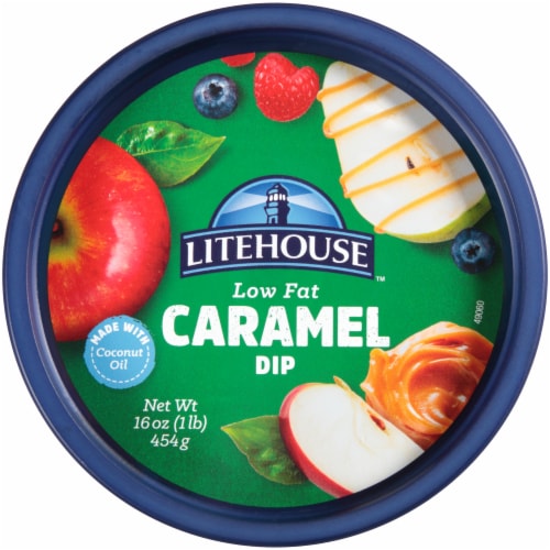Litehouse Low Fat Caramel Dip Perspective: top
