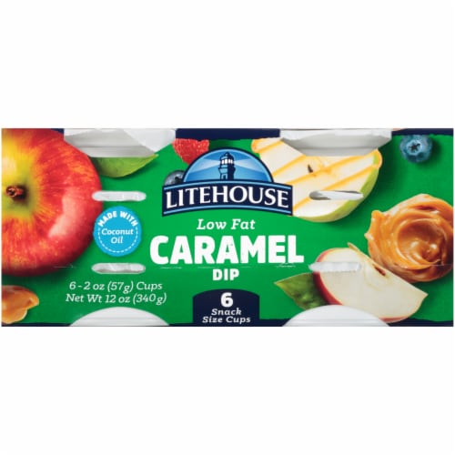 Litehouse Low Fat Caramel Dip Perspective: top