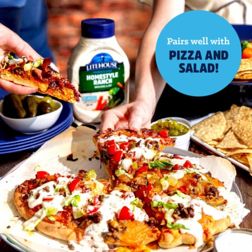 Litehouse® Homestyle Ranch Salad Dressing Perspective: top