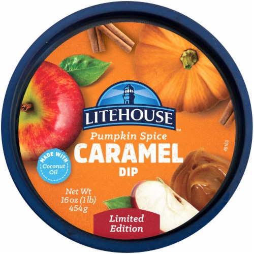 Litehouse Pumpkin Caramel Dip Perspective: top