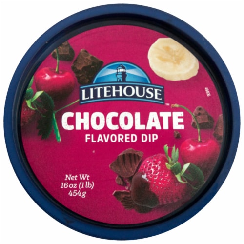 Litehouse™ Chocolate Flavored Dip Perspective: top