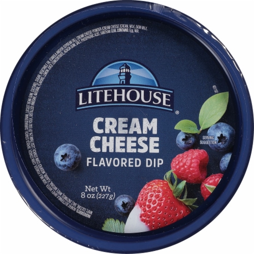 Litehouse® Cream Cheese Flavored Dip Perspective: top