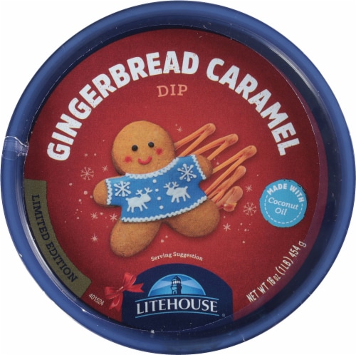 Litehouse® Gingerbread Caramel Dip Perspective: top