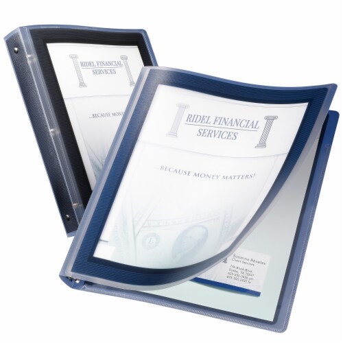 Avery® BNDR,FLEXI-VIEW 1 ,BK 17686 Perspective: top