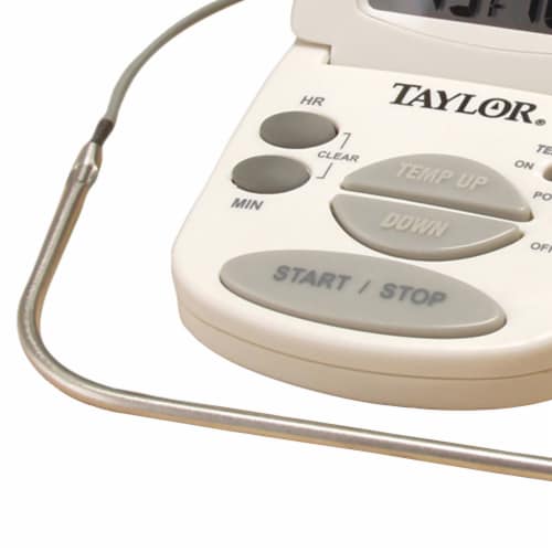 Taylor Digital Oven Kitchen Thermometer 1470N Perspective: top