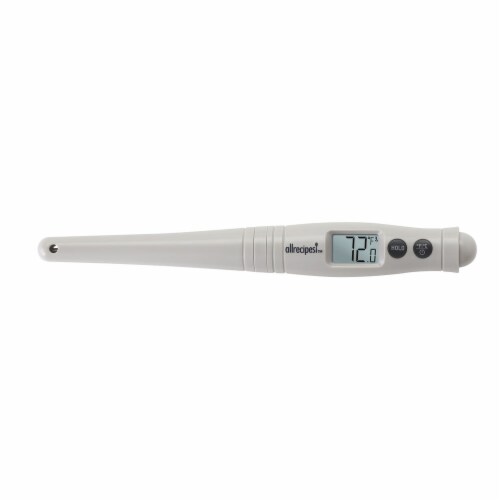 Allrecipes Digital Pen Thermometer - Gray Perspective: top