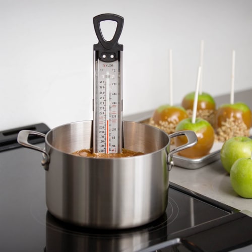 Polder Candy/Jelly/Deep Fry Thermometer Stainless Steel with Pot