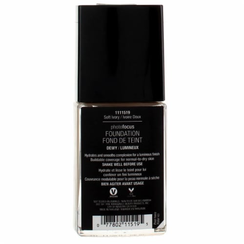 Wet n Wild Photo Focus Dewy Foundation Soft Ivory Perspective: top